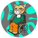 Wheelchair Cat (CRIPPL) Live Price, Chart and Marketcap