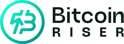 BitcoinRiser Logo Dark